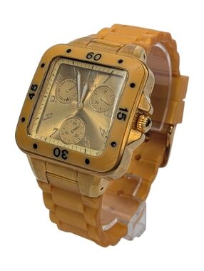 Invicta Angel Lady Women’s GoldenWatch Square Silicone Strap Model 1309